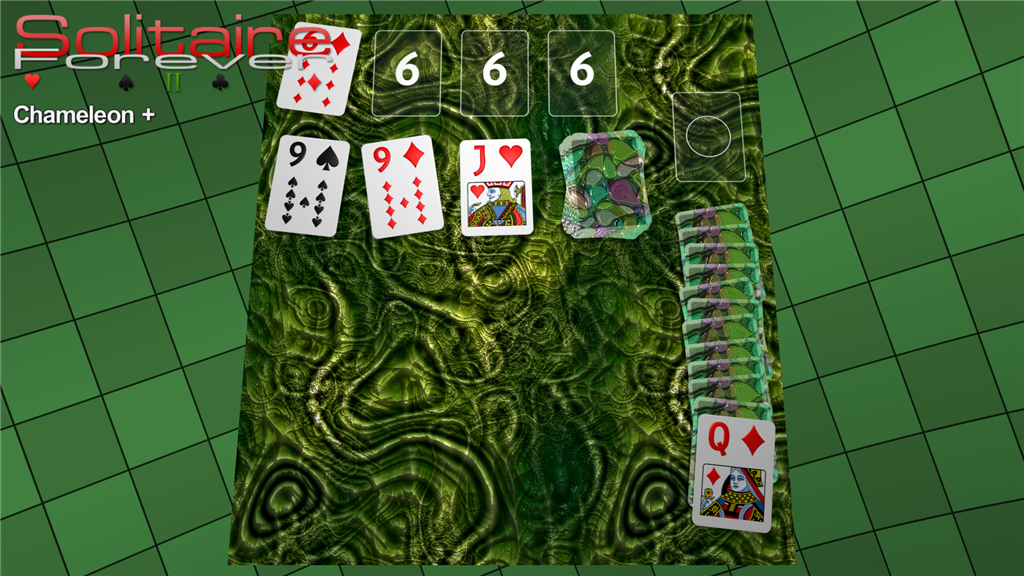 Chameleon + solitaire
