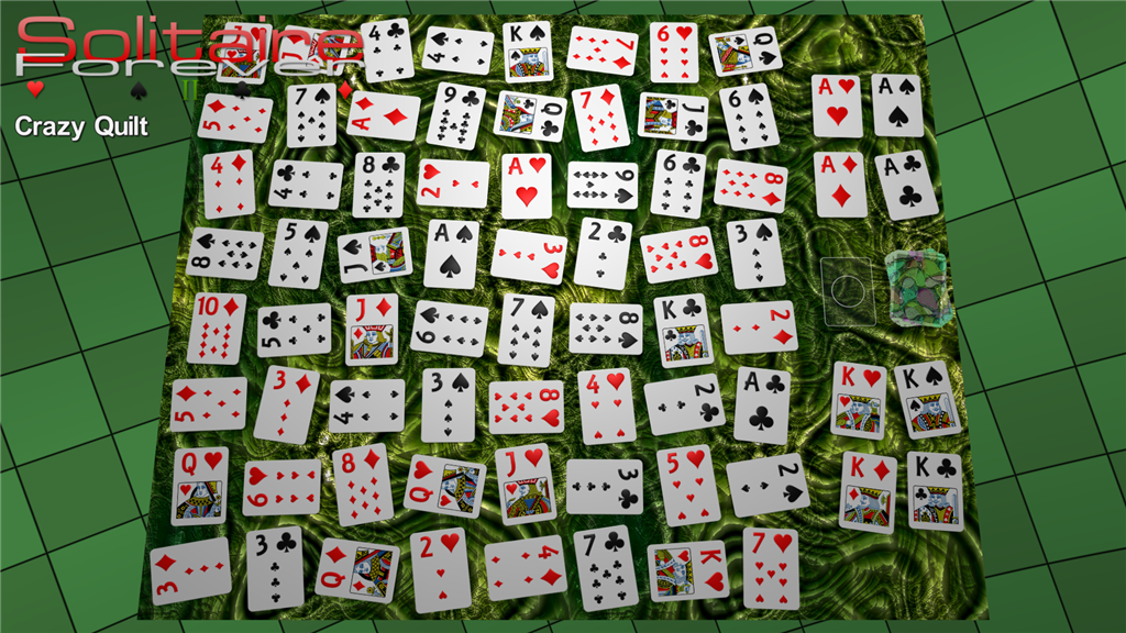 Crazy Quilt solitaire