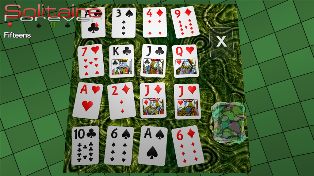 Fifteens solitaire