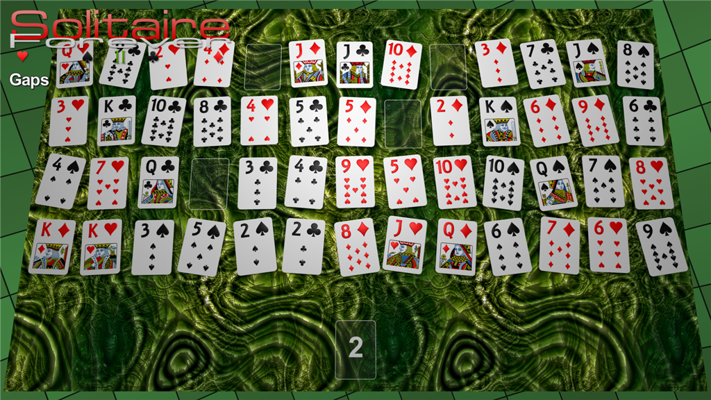 Gaps solitaire