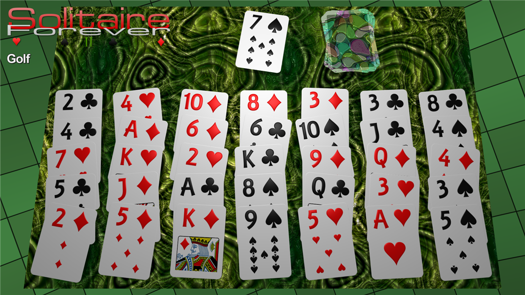 Golf solitaire