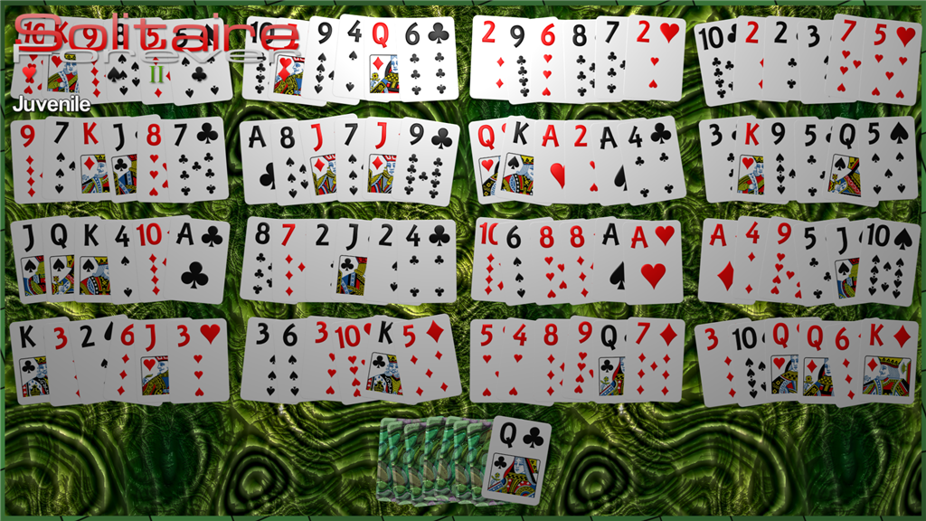 Juvenile solitaire