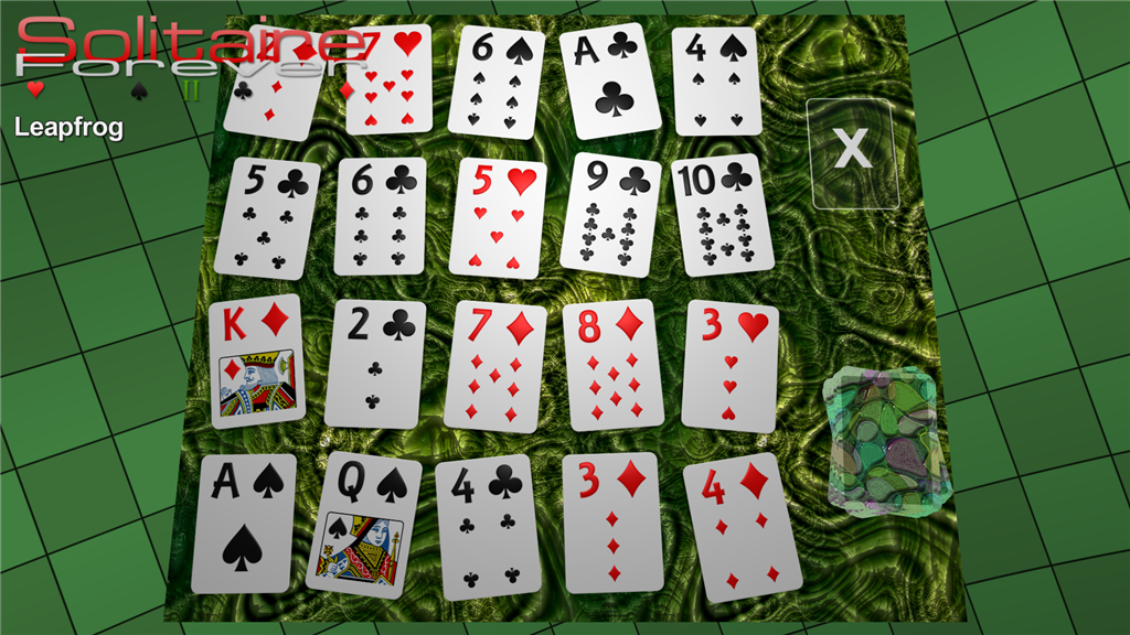 Leapfrog solitaire
