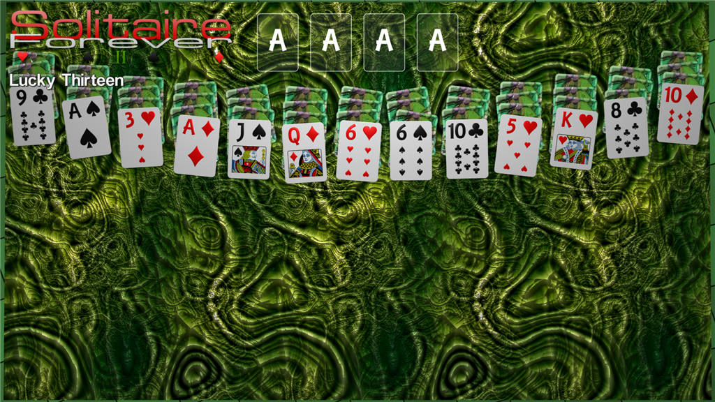 Lucky Thirteen solitaire