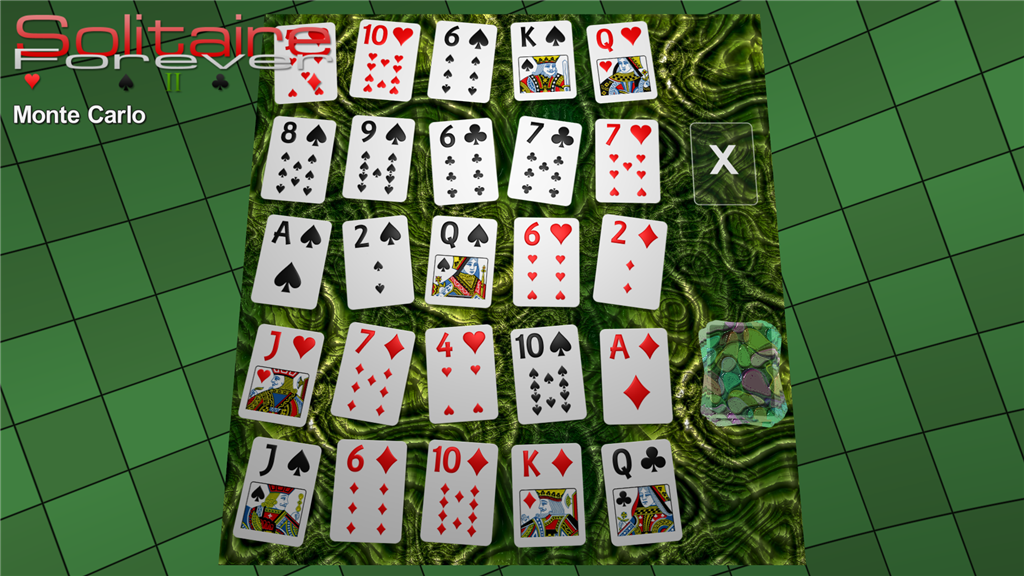 Monte Carlo solitaire