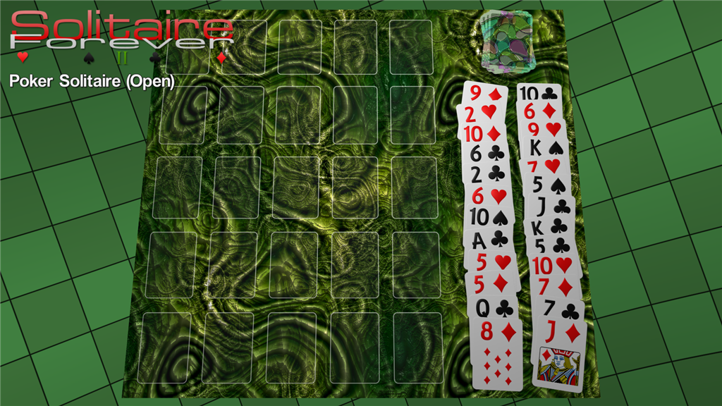 Poker Solitaire (Open) solitaire