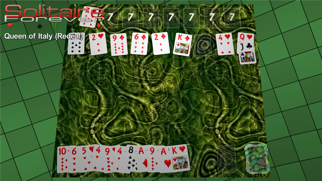 Queen of Italy (Redeal) solitaire