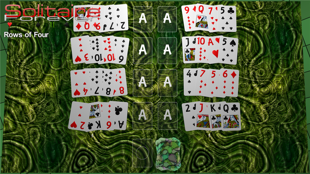 Rows of Four solitaire