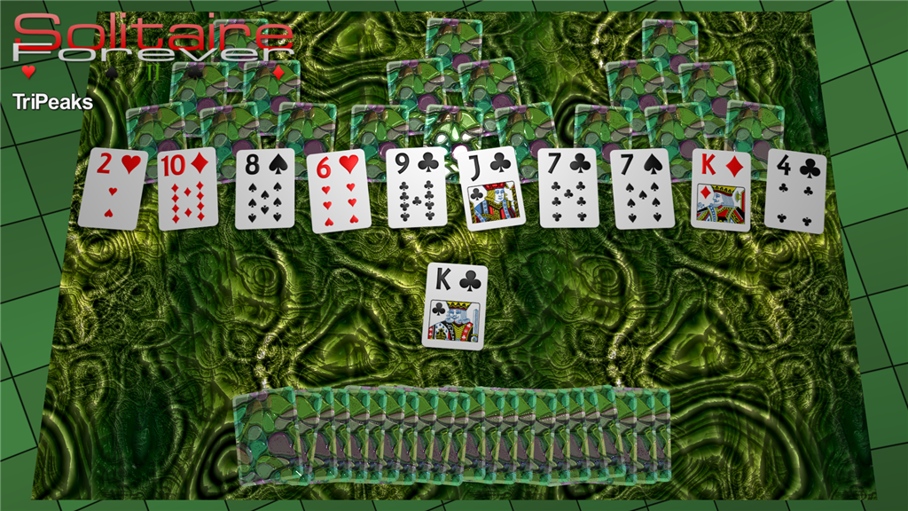 TriPeaks solitaire