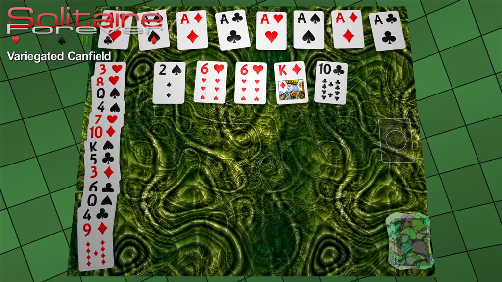 Variegated Canfield solitaire