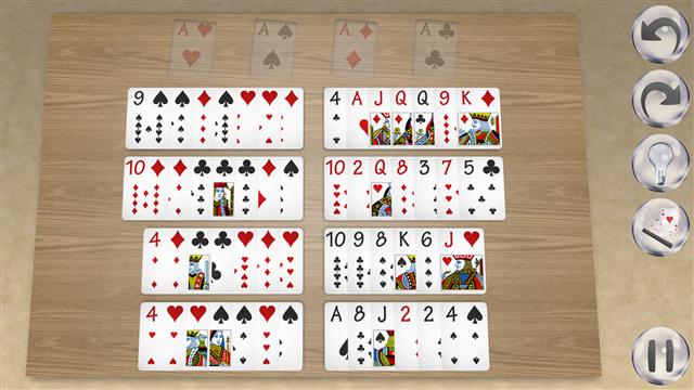 Beleaguered Castle Plus solitaire