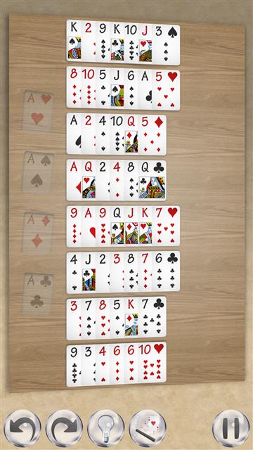 Beleaguered Castle Plus solitaire