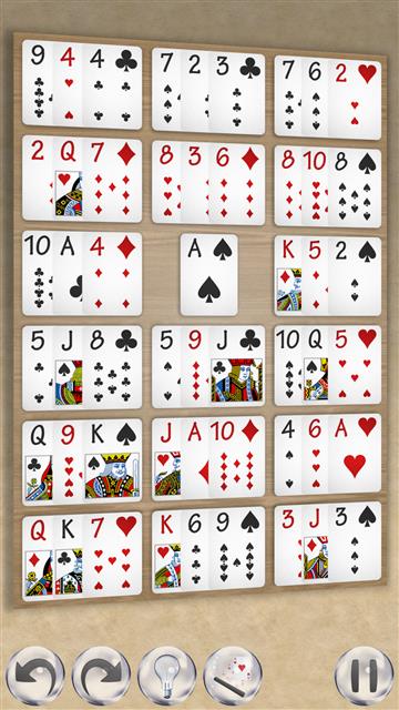 Black Hole solitaire