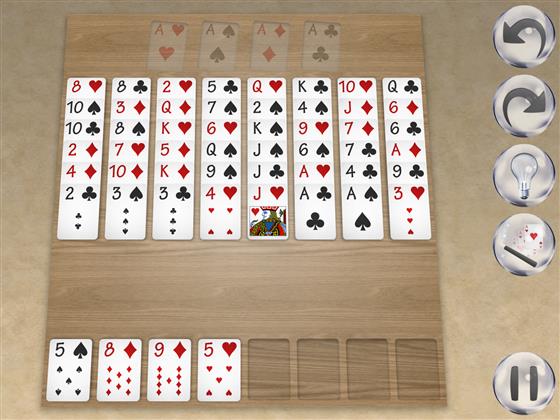 Eight Off solitaire
