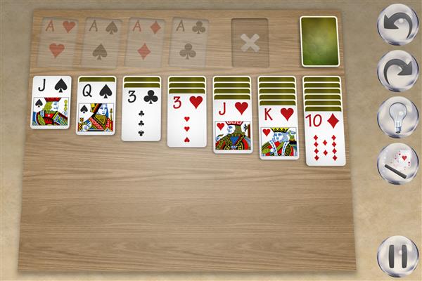 Klondike by Threes solitaire