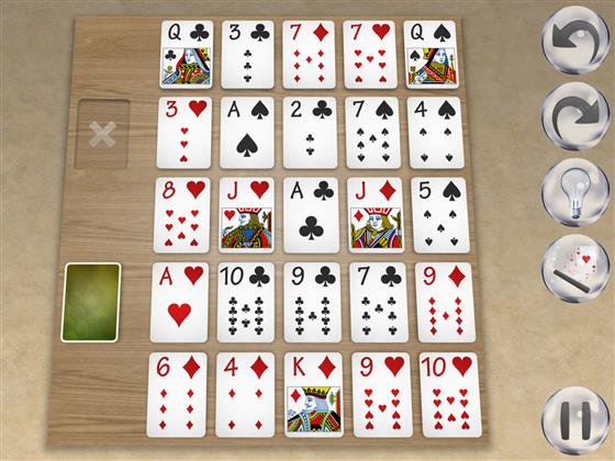 Monte Carlo solitaire