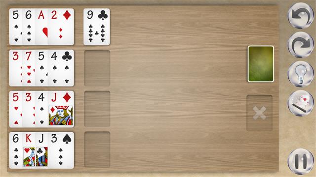 Peek solitaire
