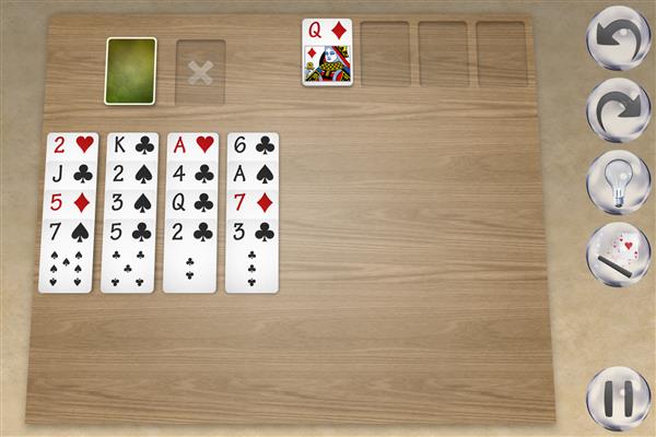 Peek solitaire