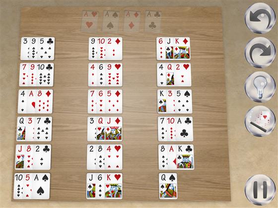 Scotch Patience solitaire