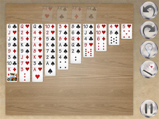 Simple Simon solitaire