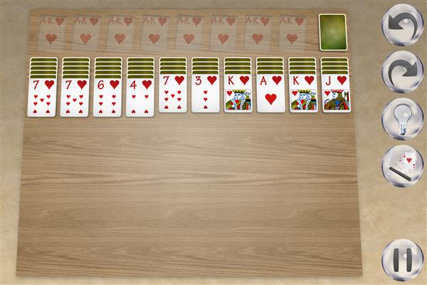 Spider (1 Suit) solitaire
