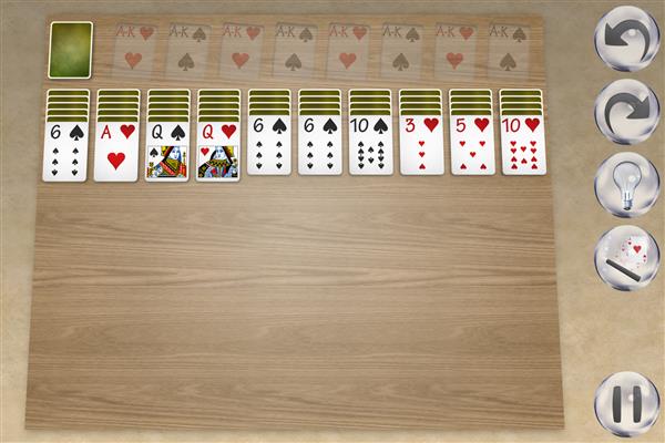Spider (2 Suits) solitaire