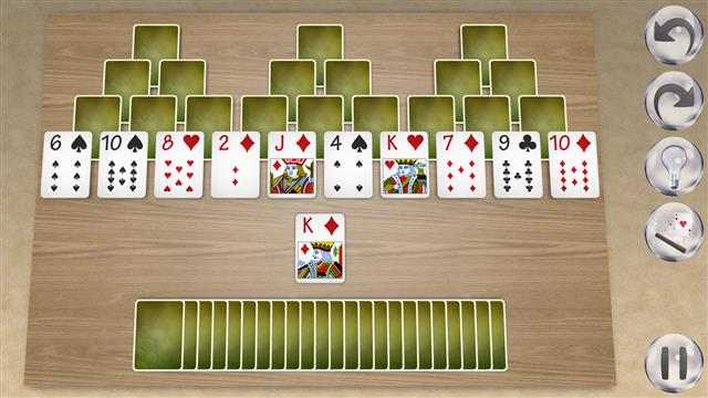 Tripeaks solitaire